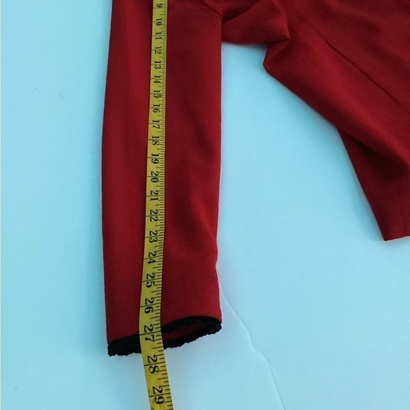 Donna Ricco Red  women’s Coat / Blazer Size 4 - Picture 12 of 12